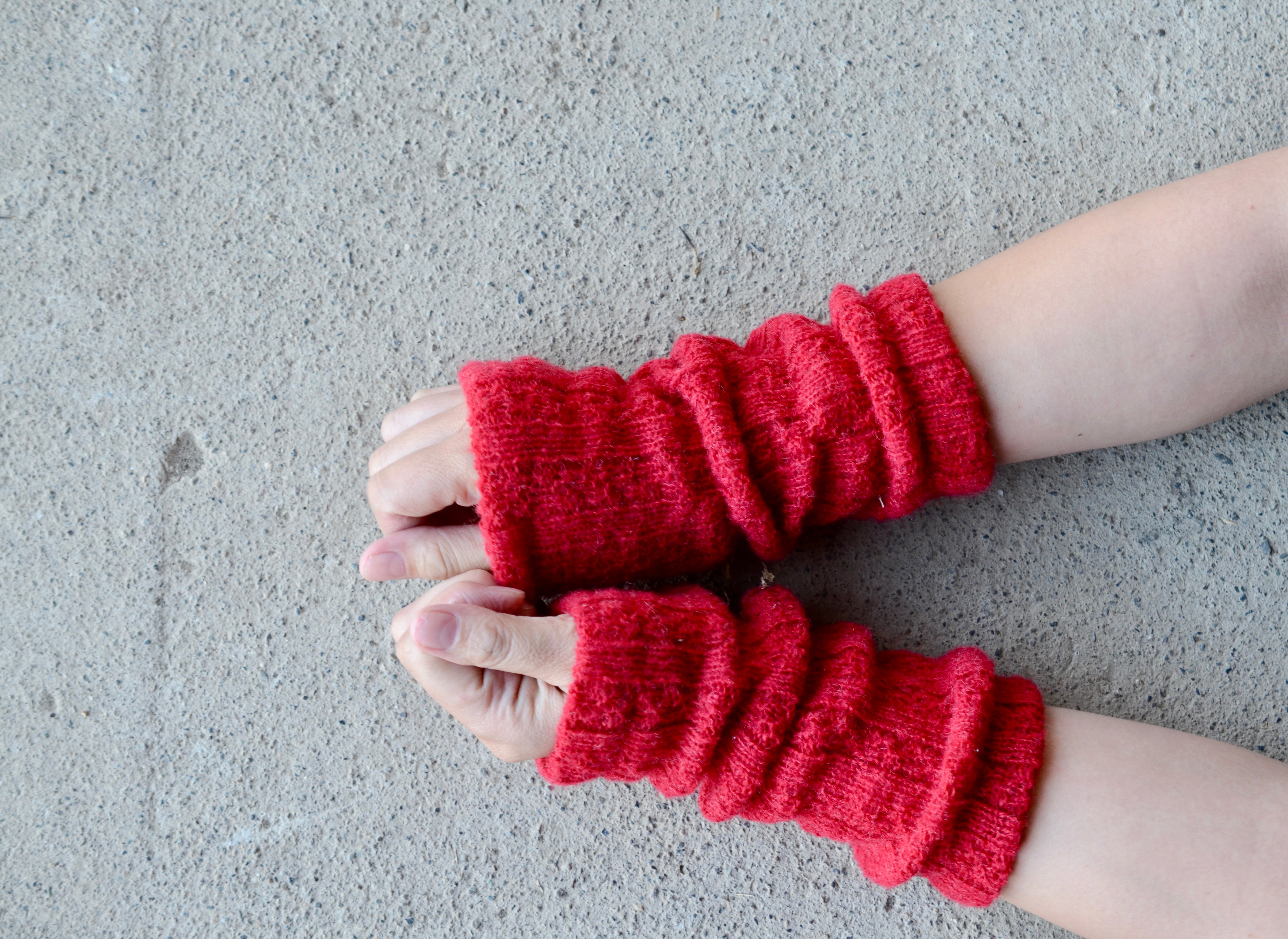 SILK LAYERED short warmer<3111TA>