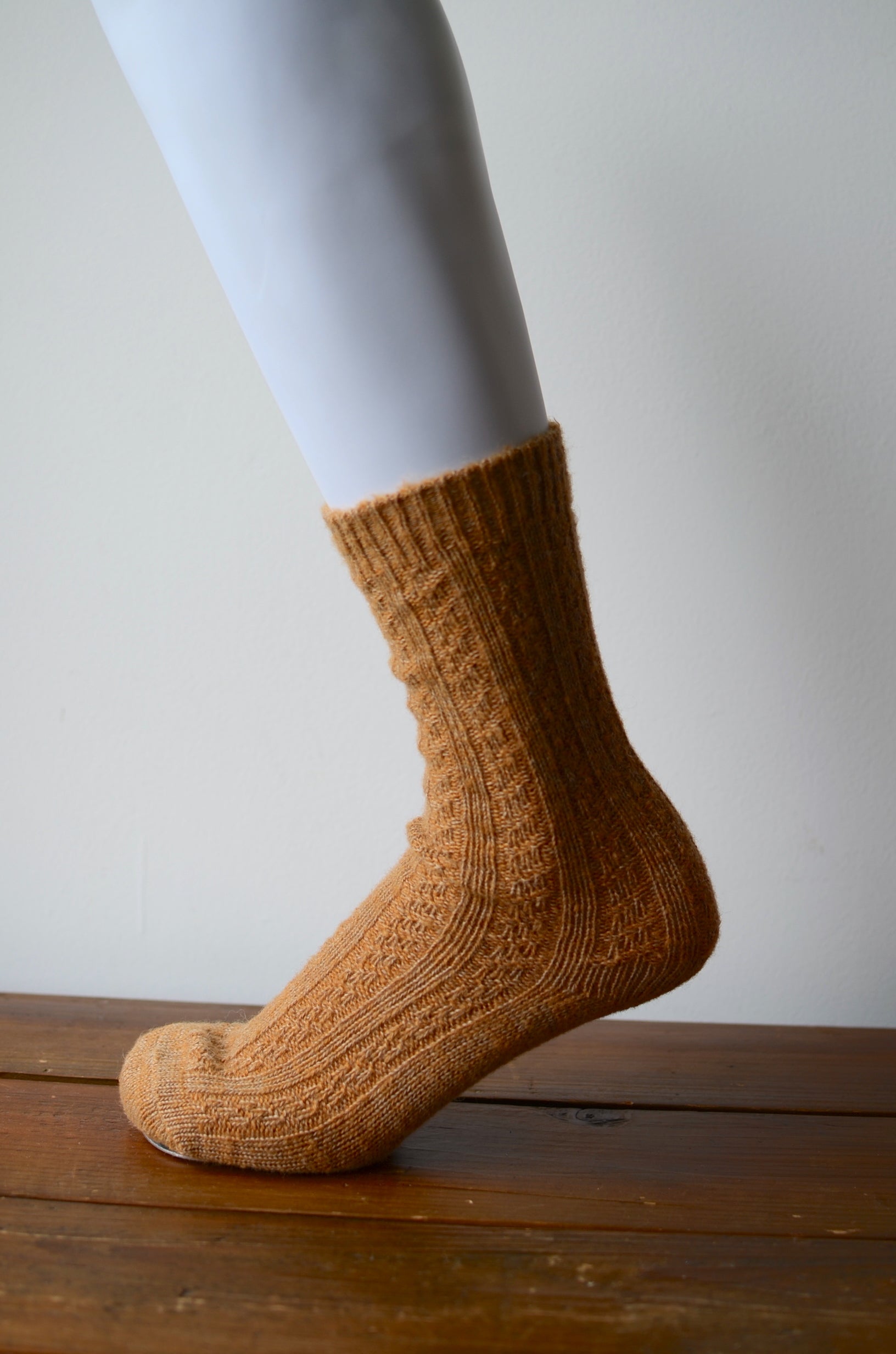 Natural wool socks(M) 日本製靴下