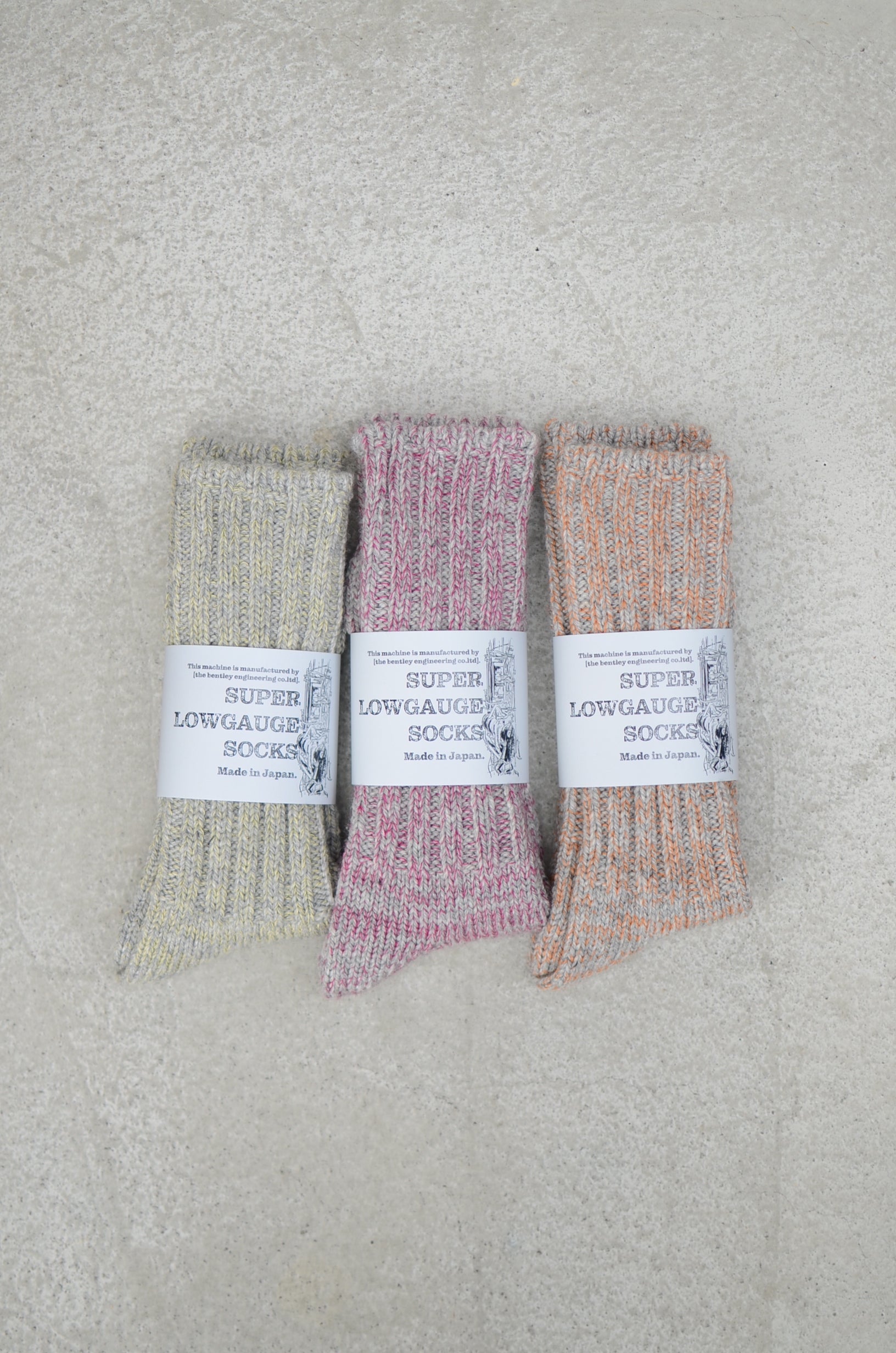SUPER LOWGAUGE SOCKS (for women)