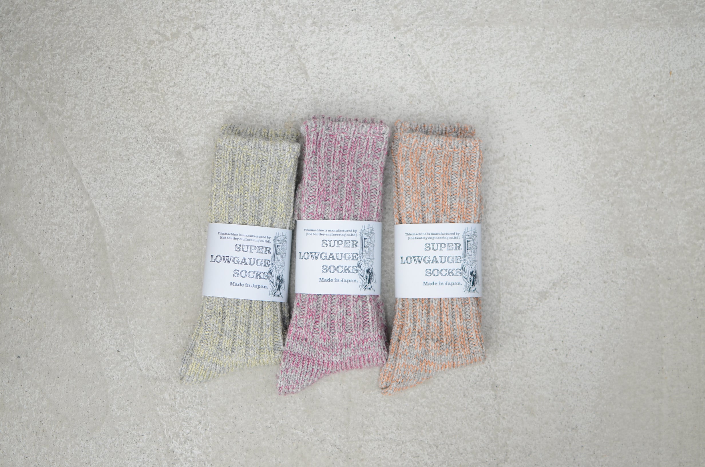 SUPER LOWGAUGE SOCKS (for women)