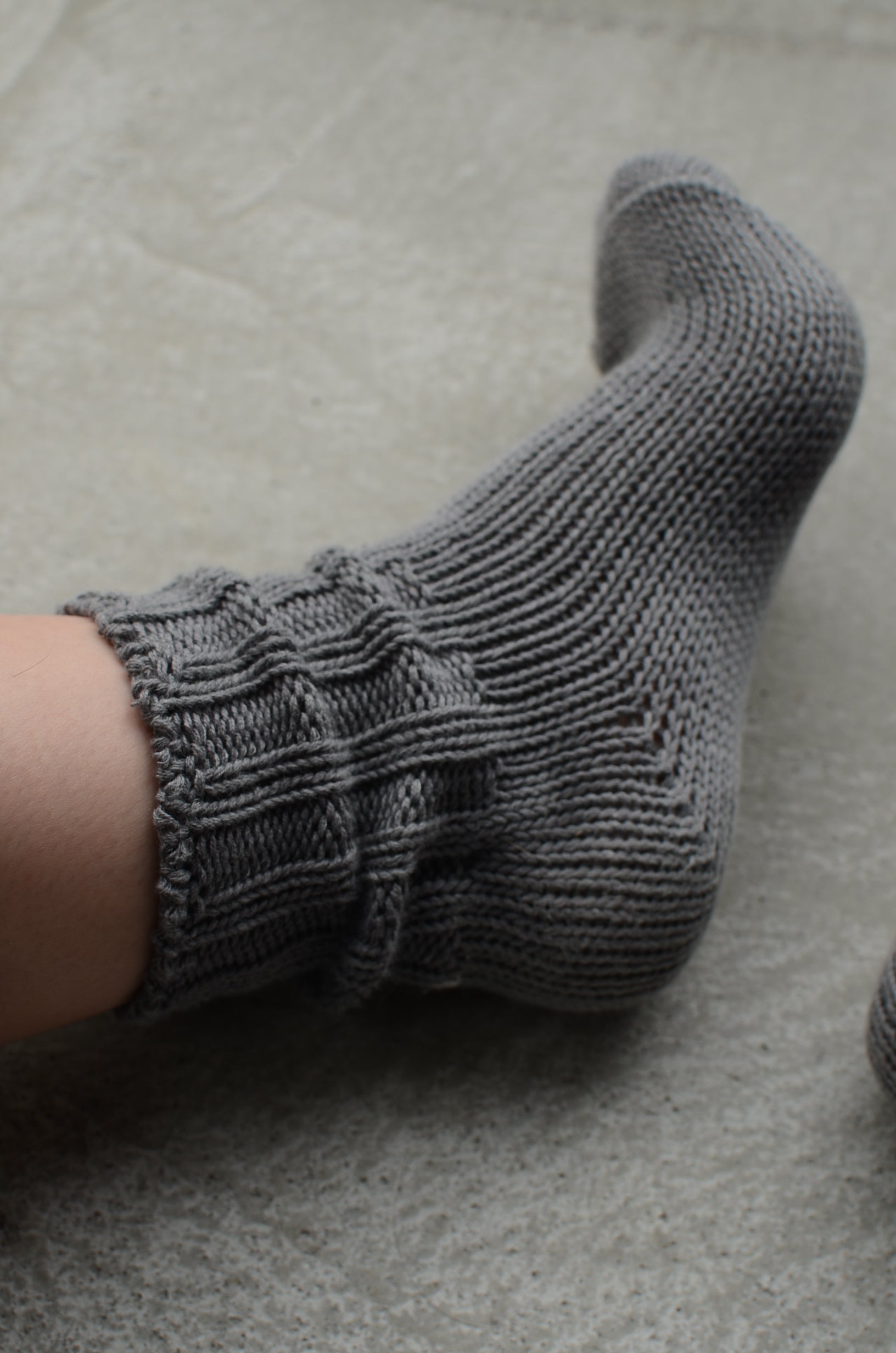 Binchotan Lowguge socks/ローゲージソックス
