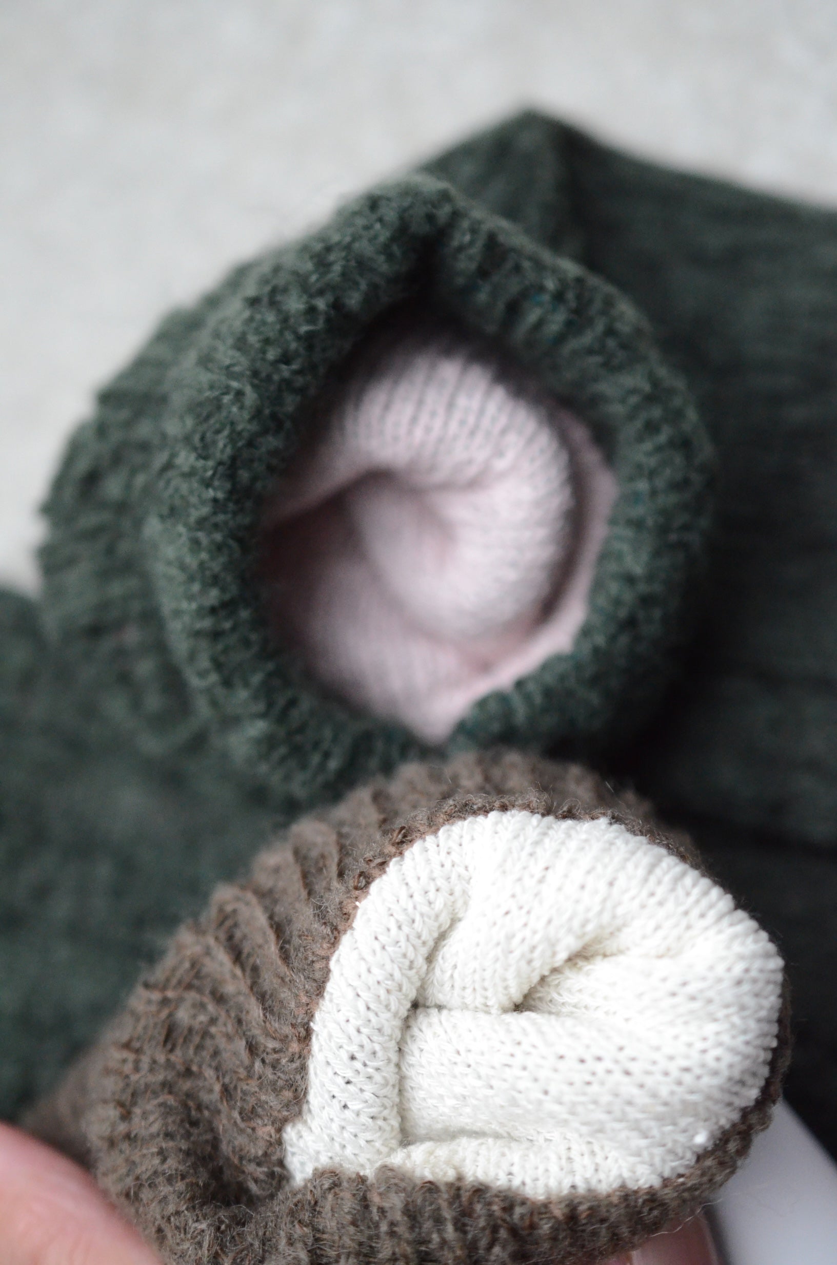 SILK LAYERED short warmer<3111TA>