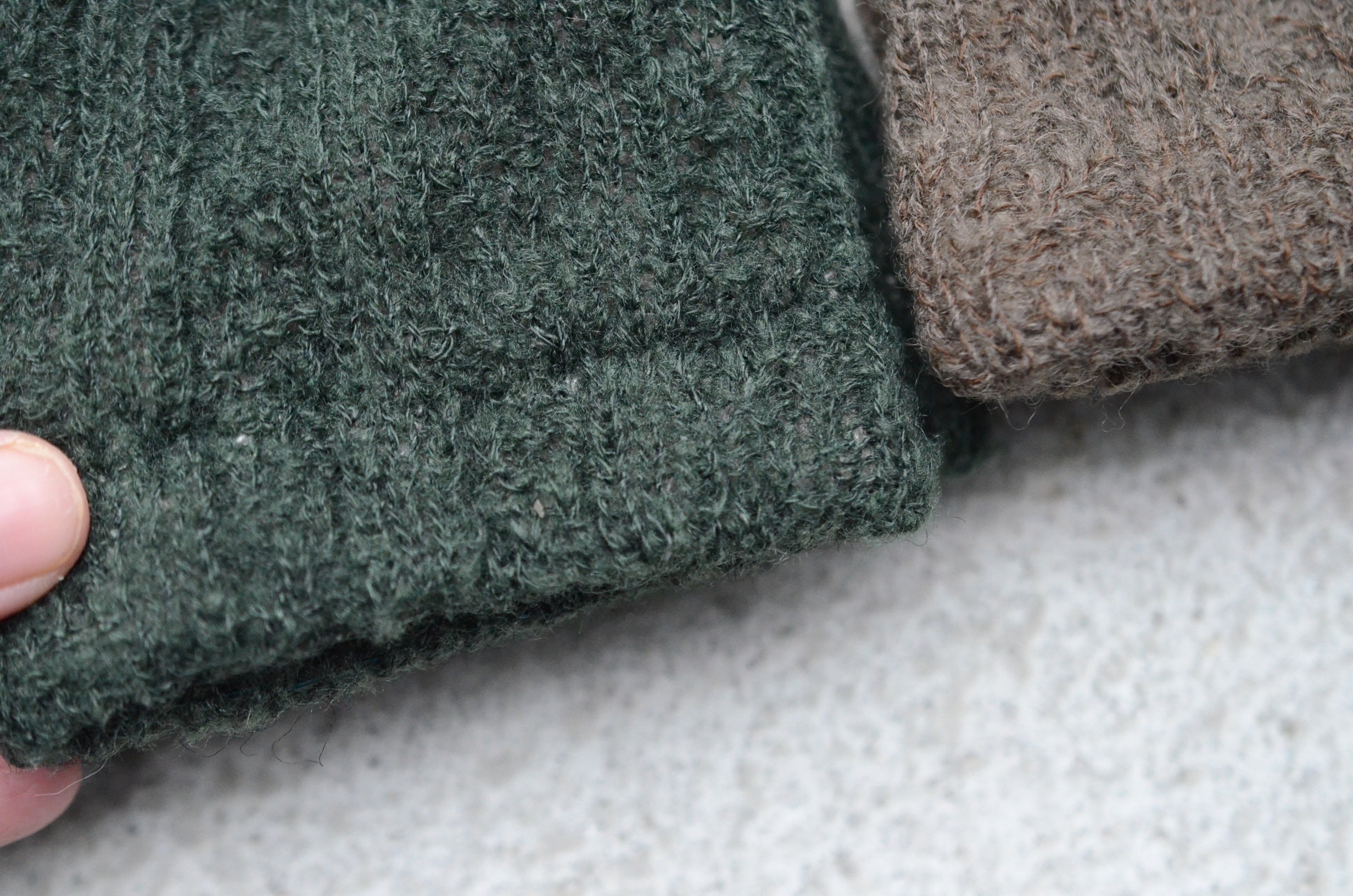 SILK LAYERED short warmer<3111TA>