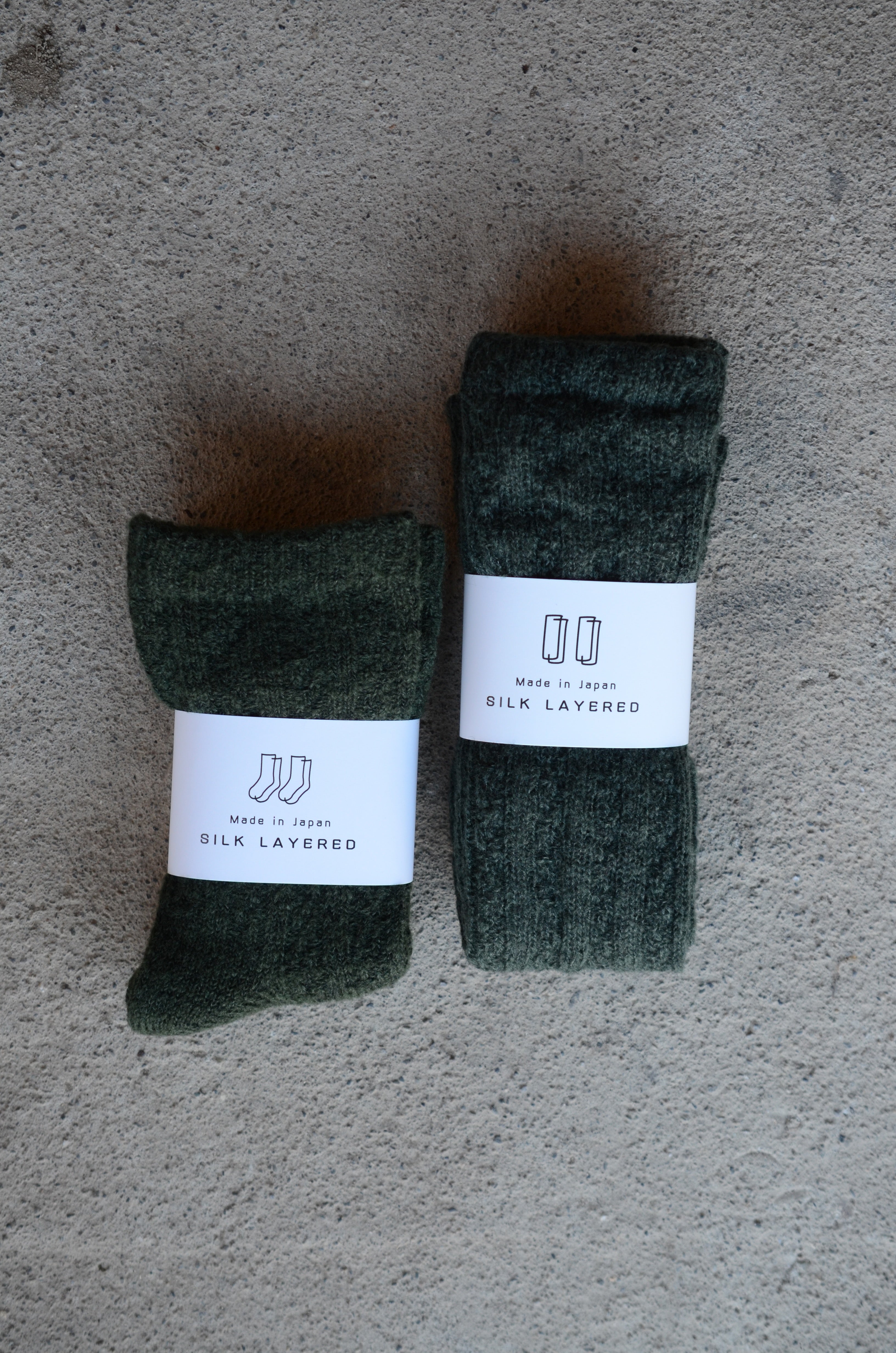 足元最強あったかセット SILK LAYERED SOCKS+LONG WARMER