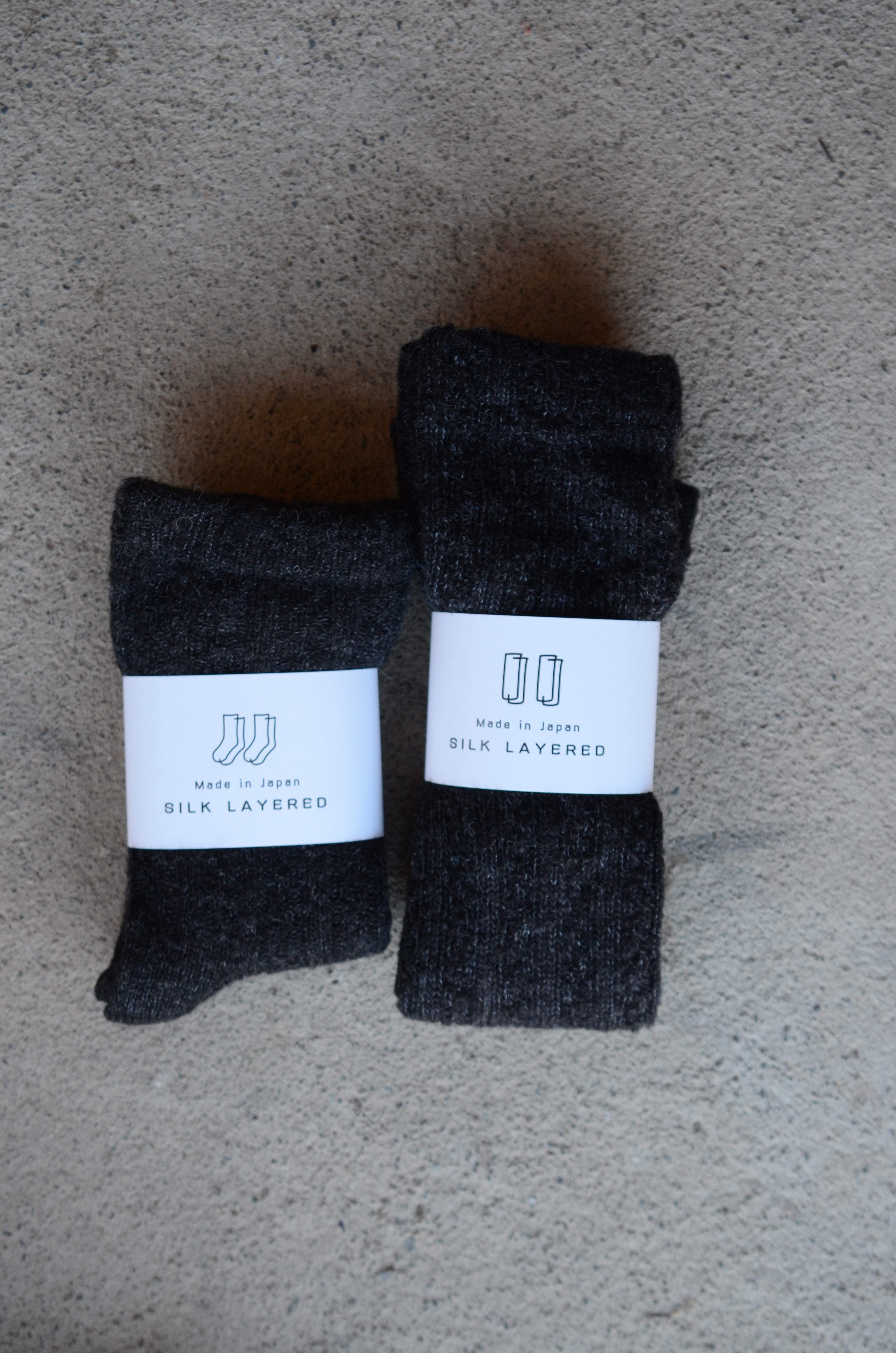 足元最強あったかセット SILK LAYERED SOCKS+LONG WARMER