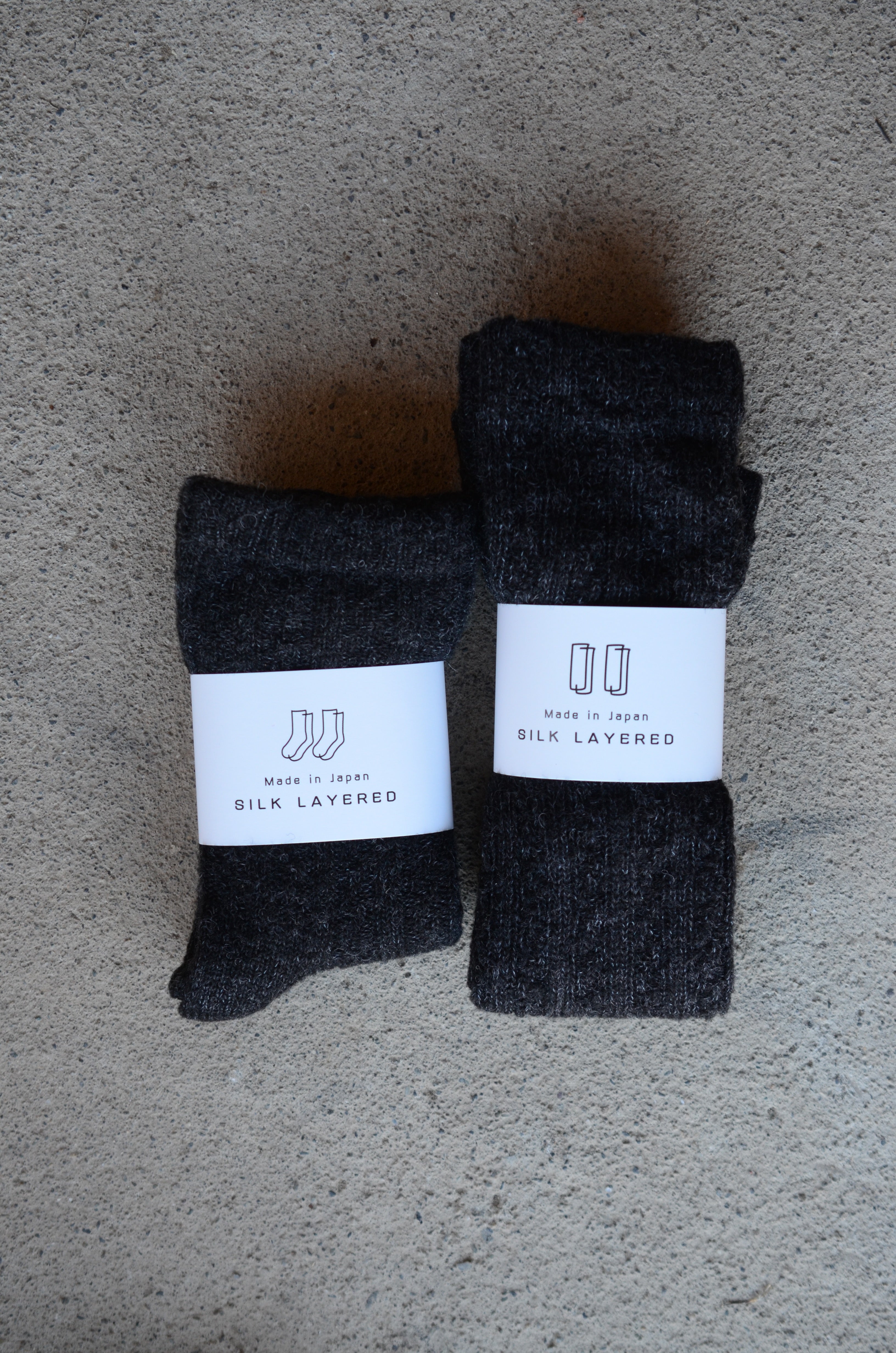足元最強あったかセット SILK LAYERED SOCKS+LONG WARMER