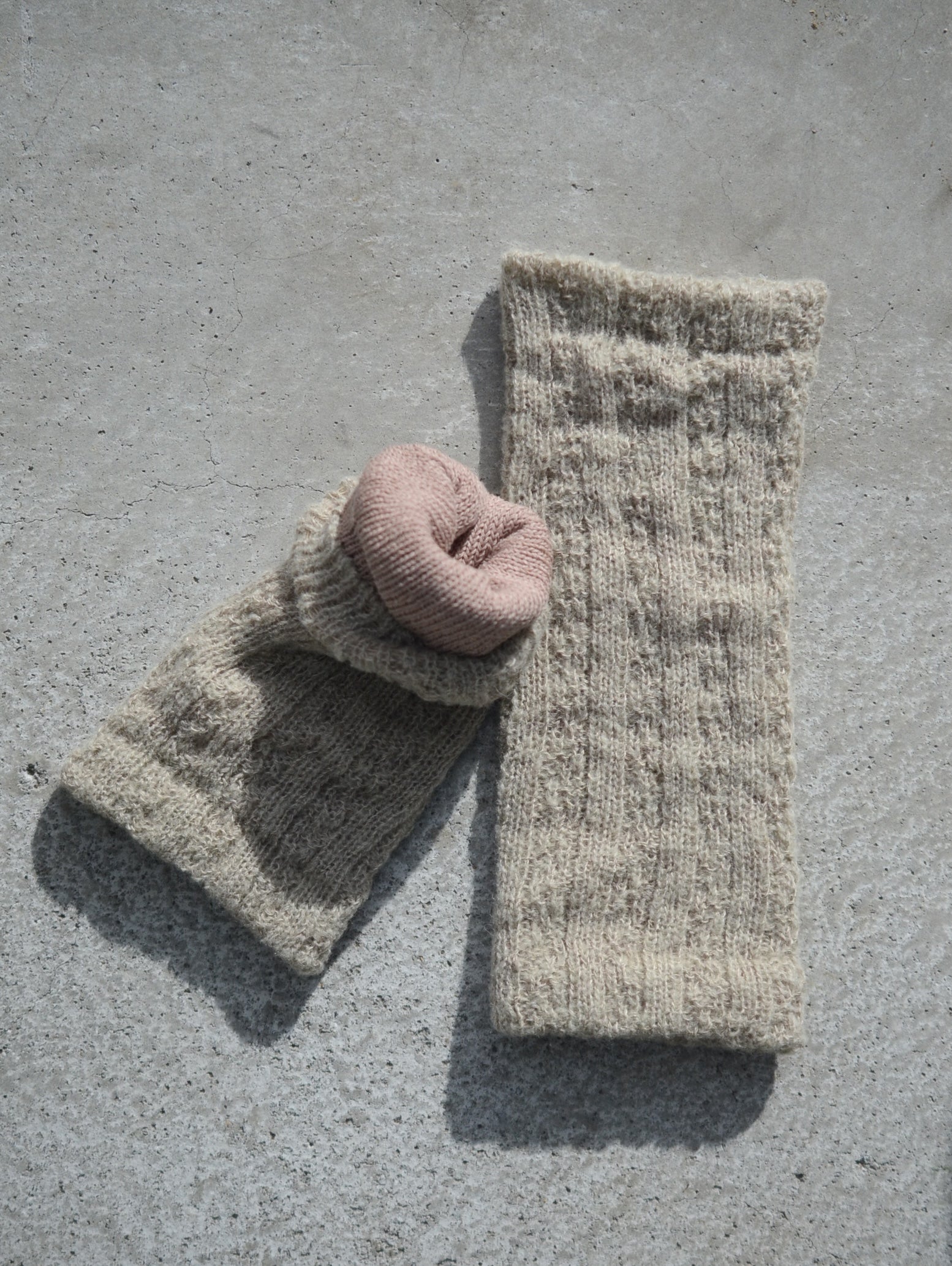 SILK LAYERED short warmer<3111TA>