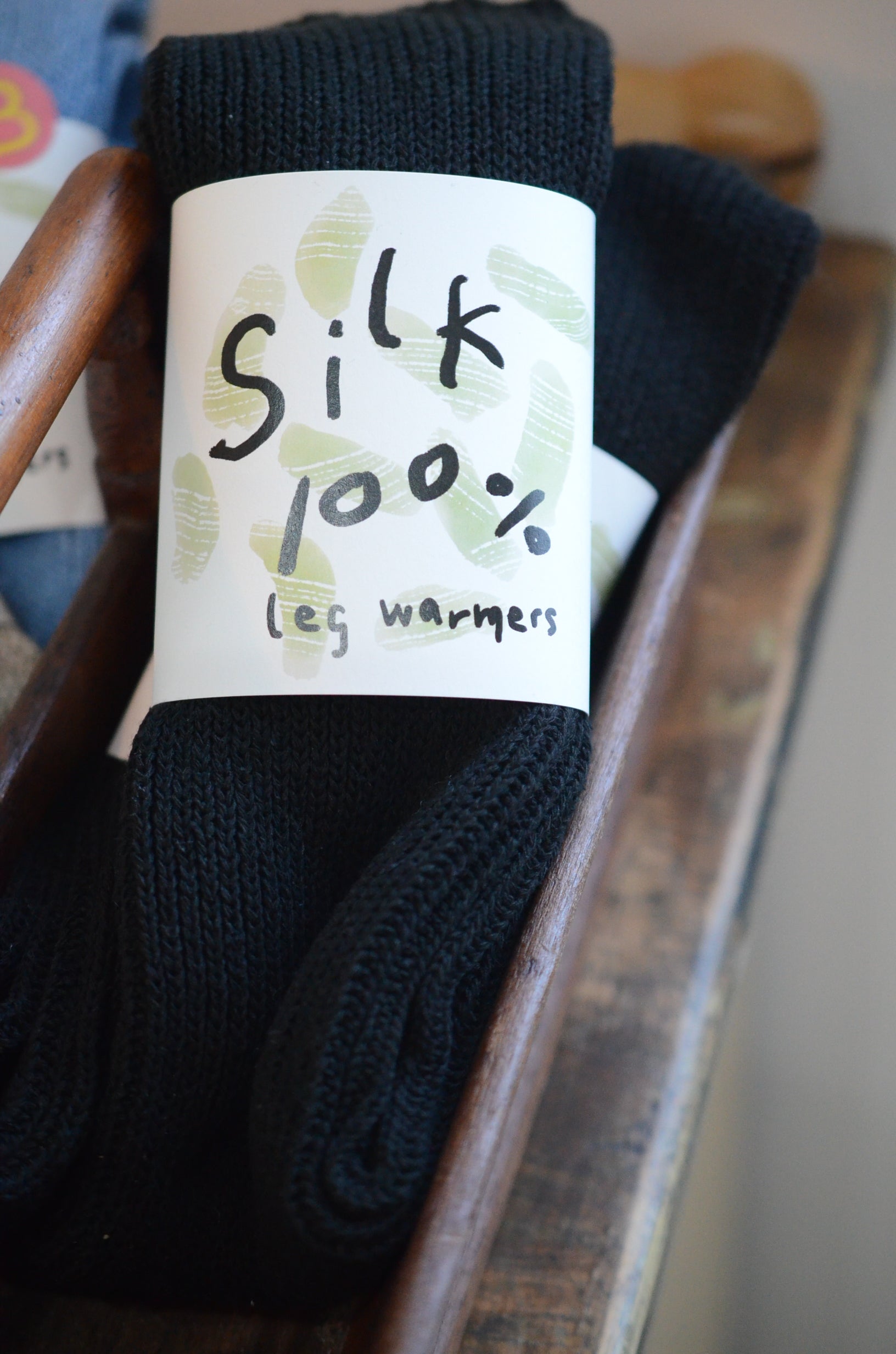 シルク100% ロングウォーマー 丈2種類