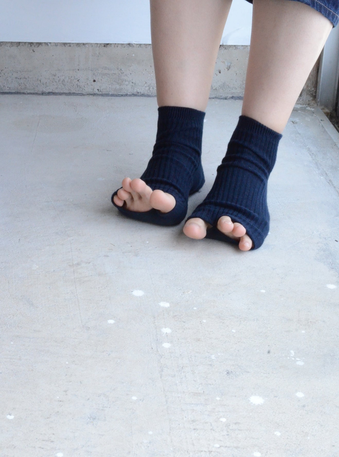オープントゥ足袋ソックス
