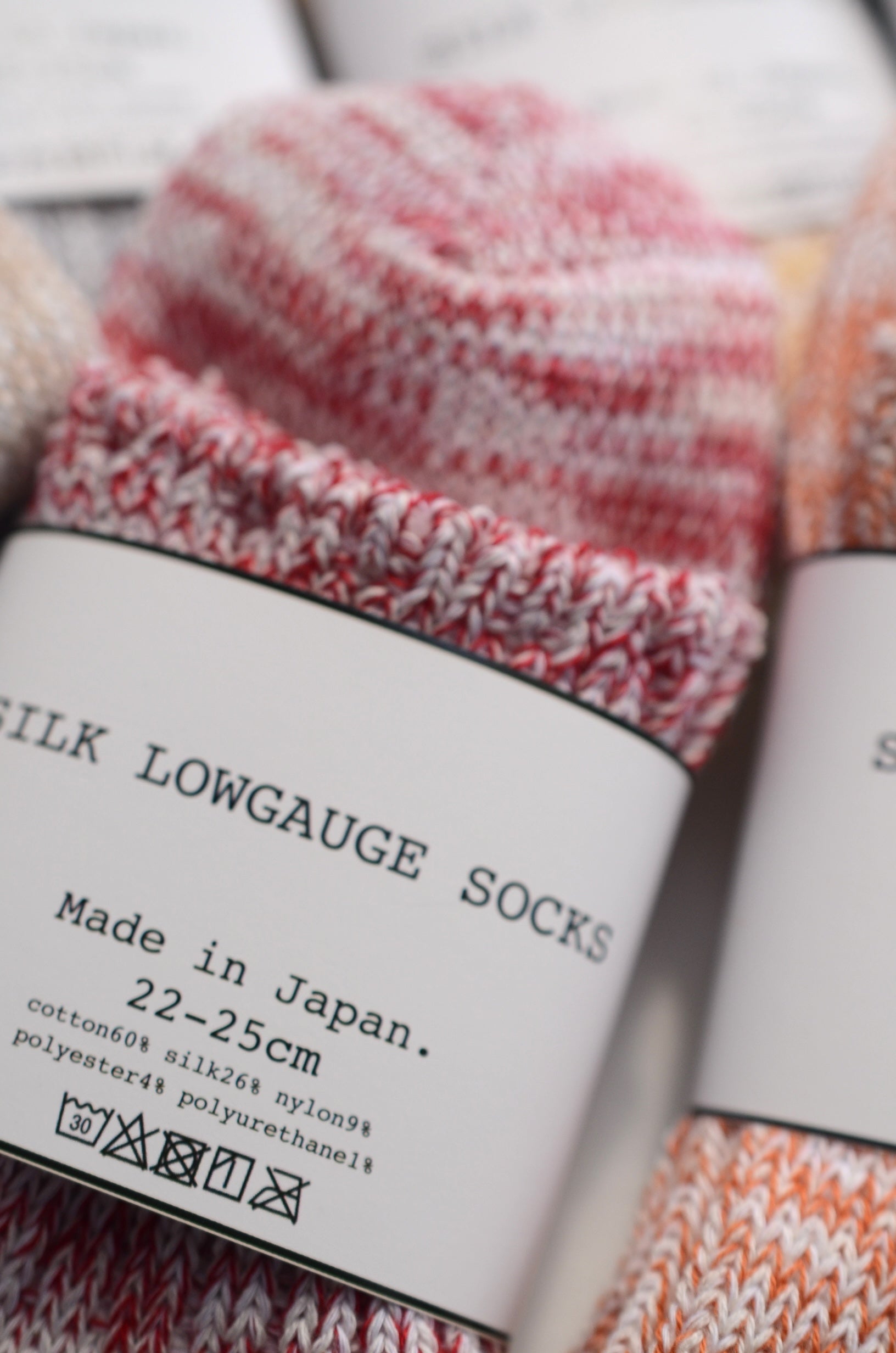 SILK LOWGAUGE SOCKS シルクローゲージソックス