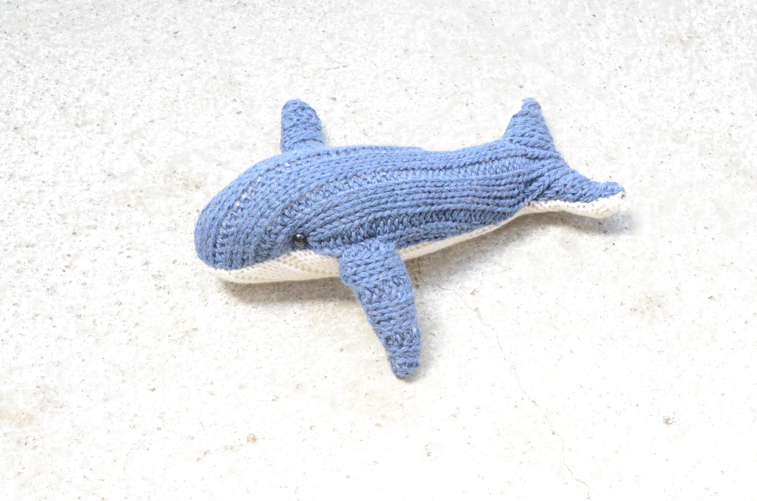 くじら/handmade socktoys