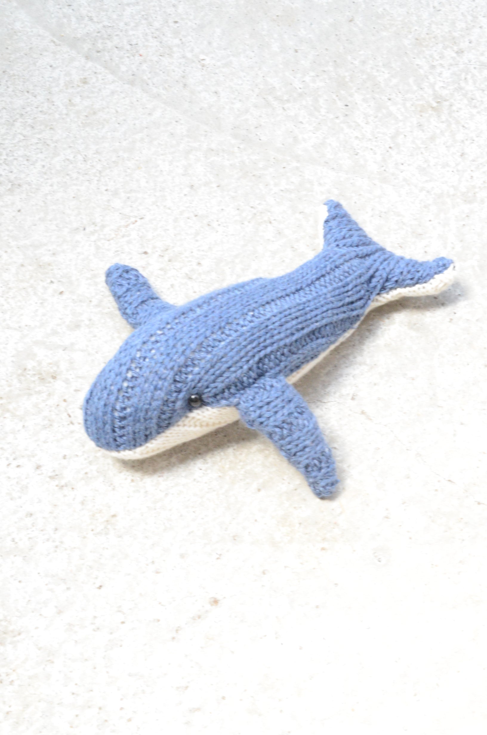 くじら/handmade socktoys