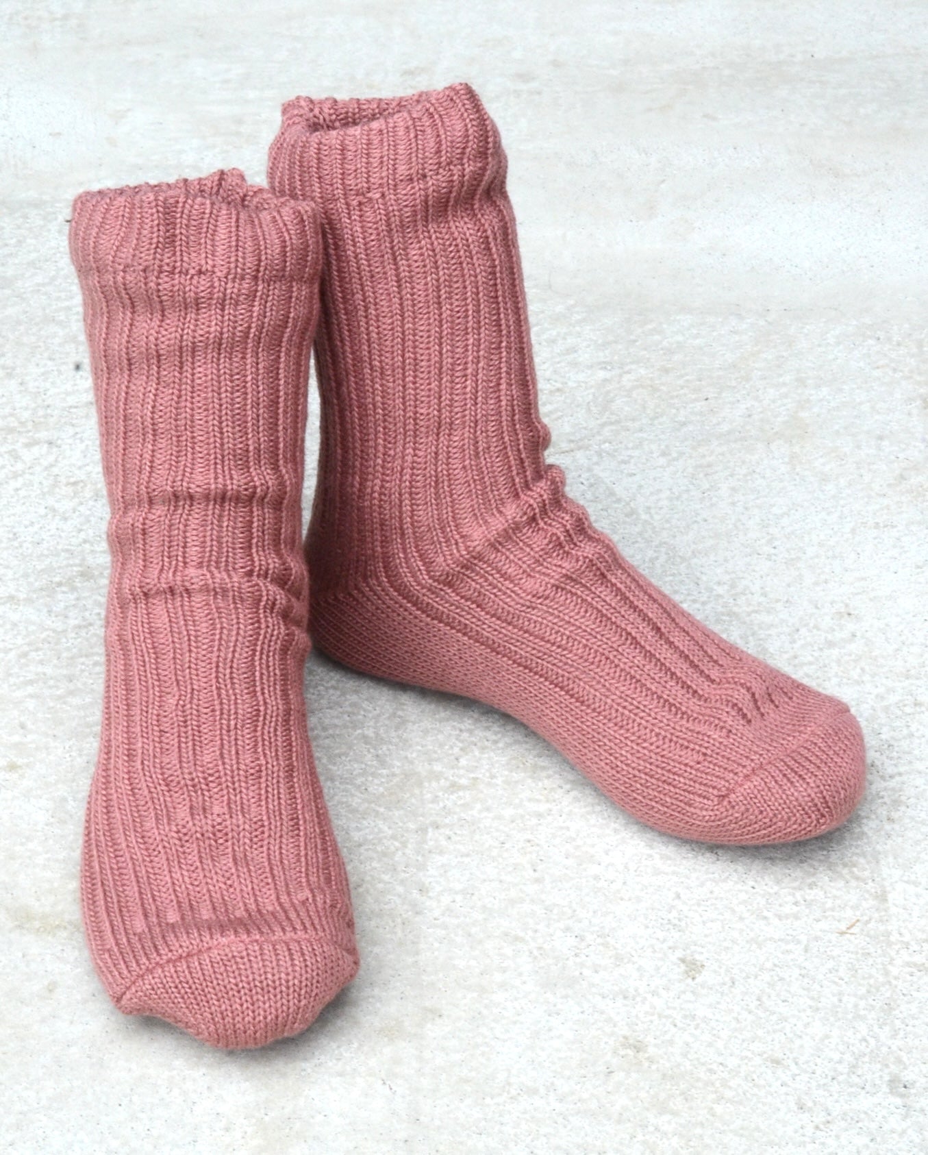 肌側シルクの二重ソックス  SILK LAYERED SOCKS