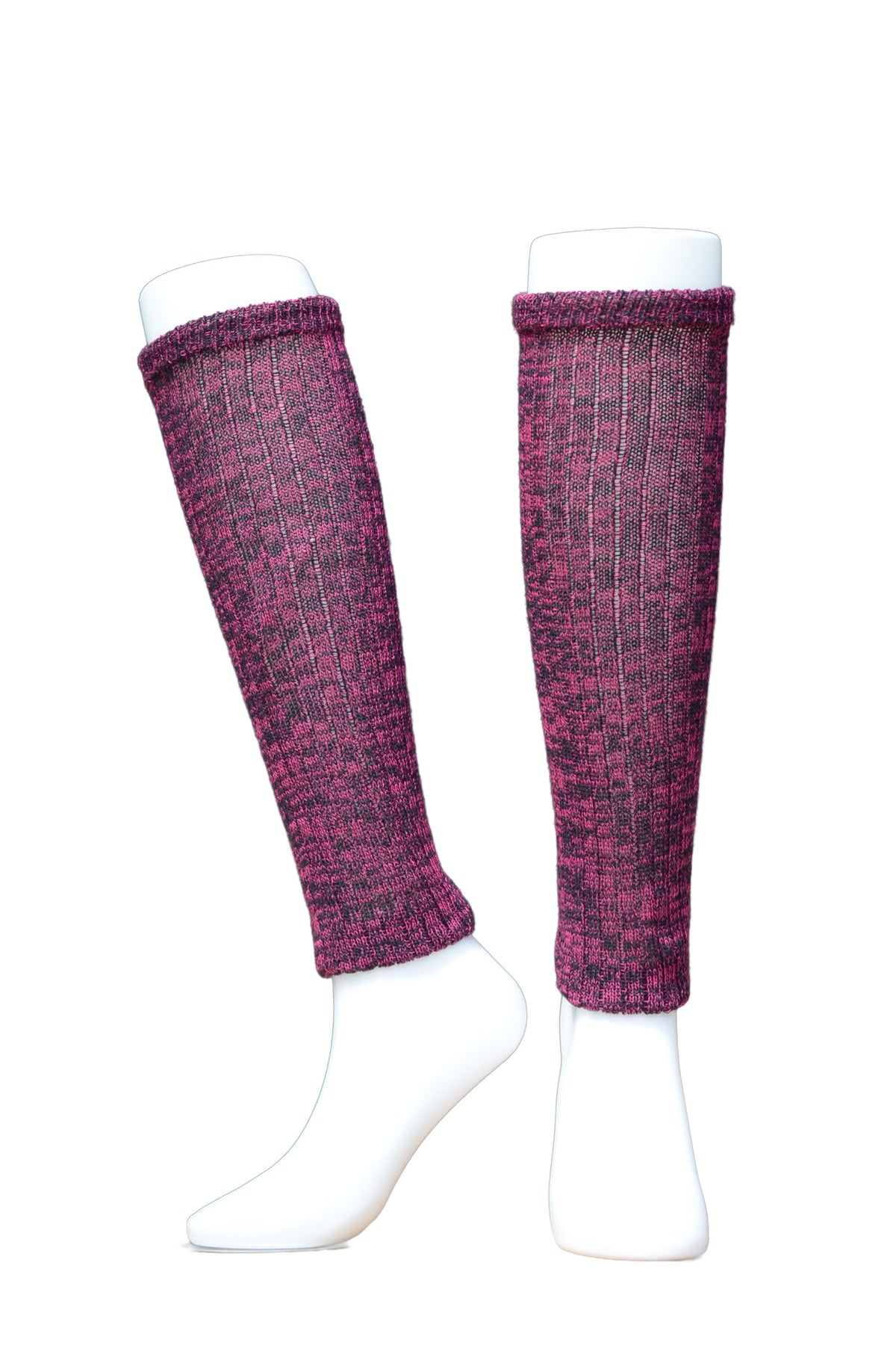 肌側シルク二重編みレッグウォーマー　SILK LAYERED LEGWARMER