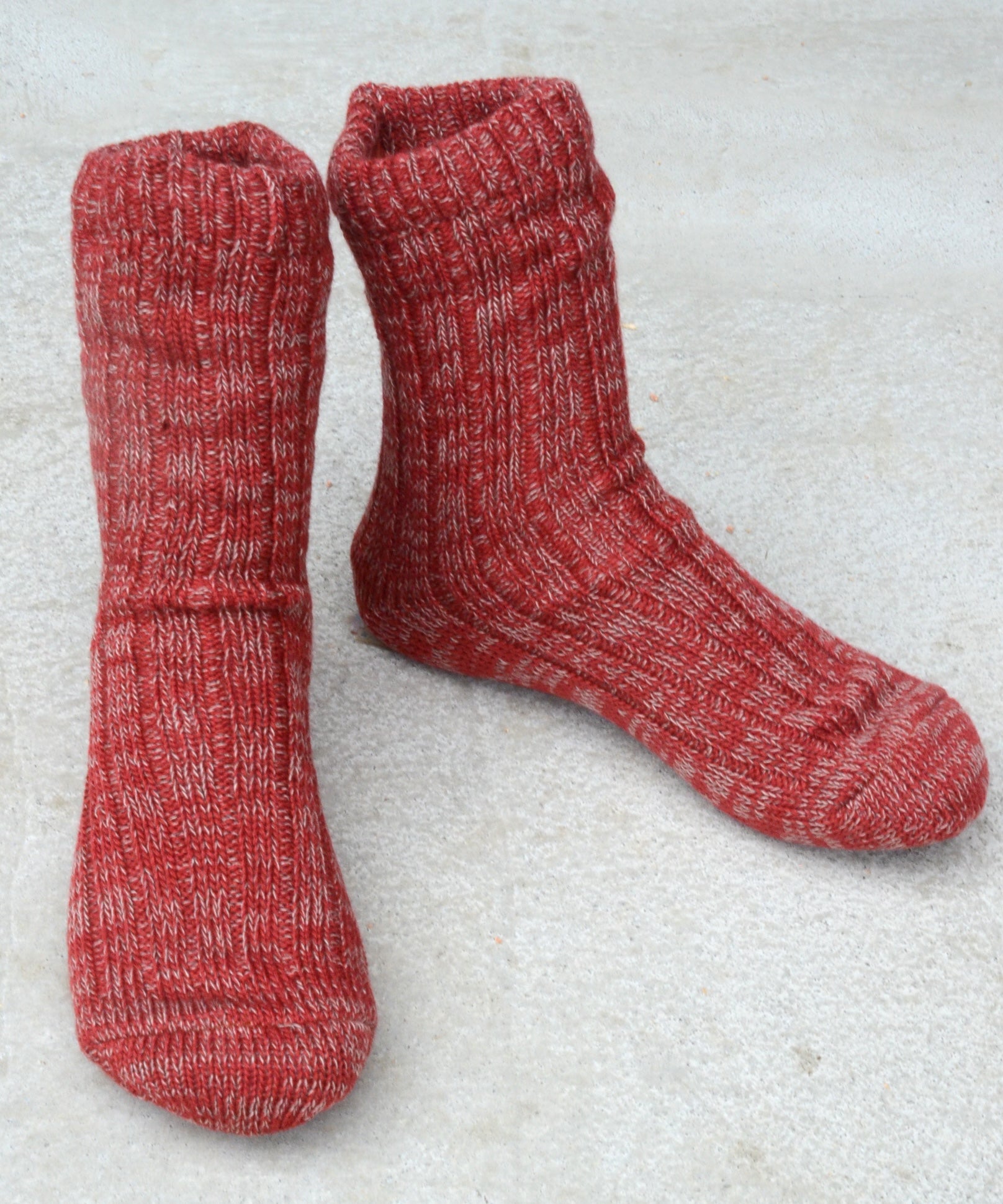 肌側シルクの二重ソックス  SILK LAYERED SOCKS
