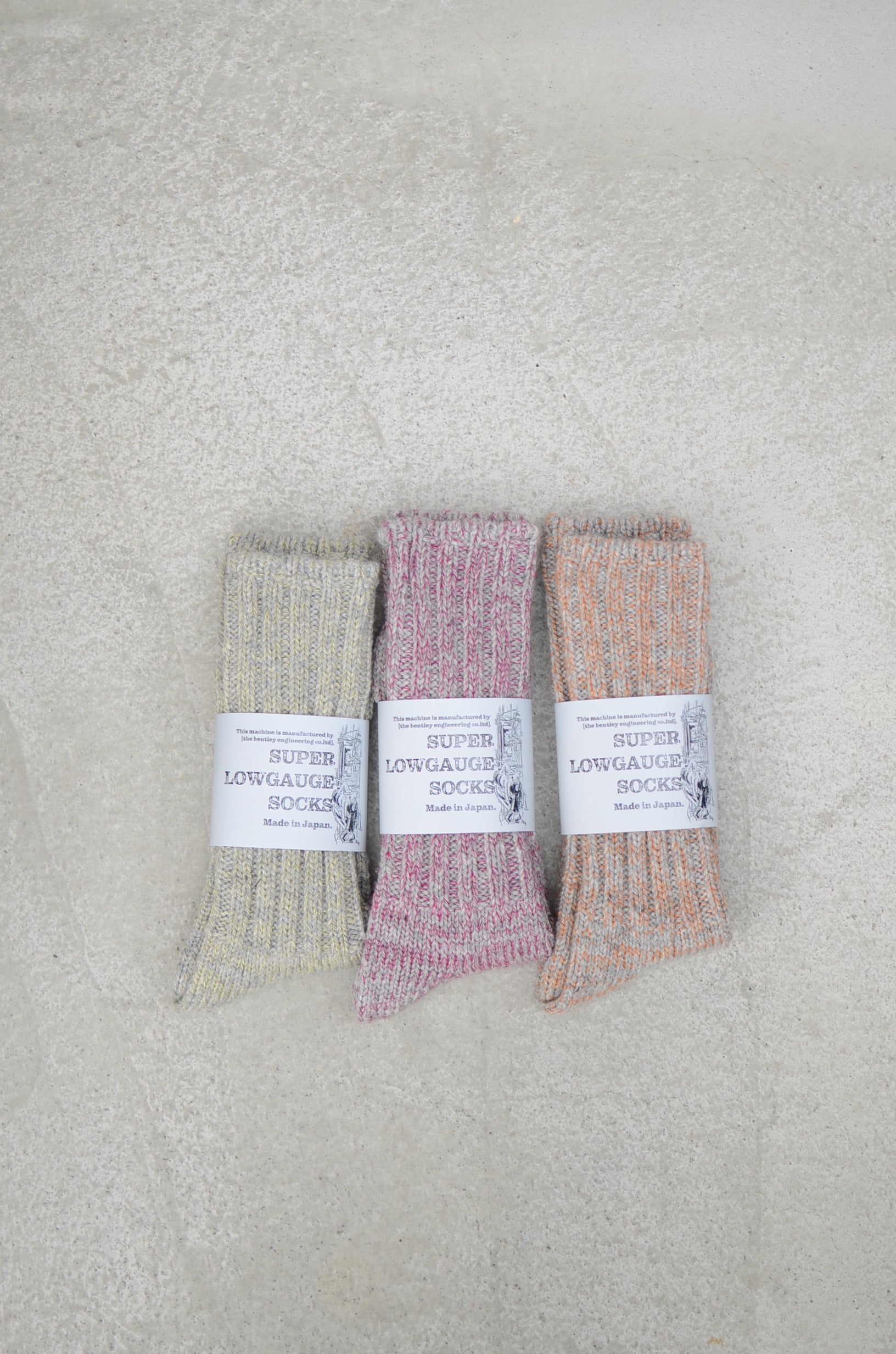 SUPER LOWGAUGE SOCKS　(for women)