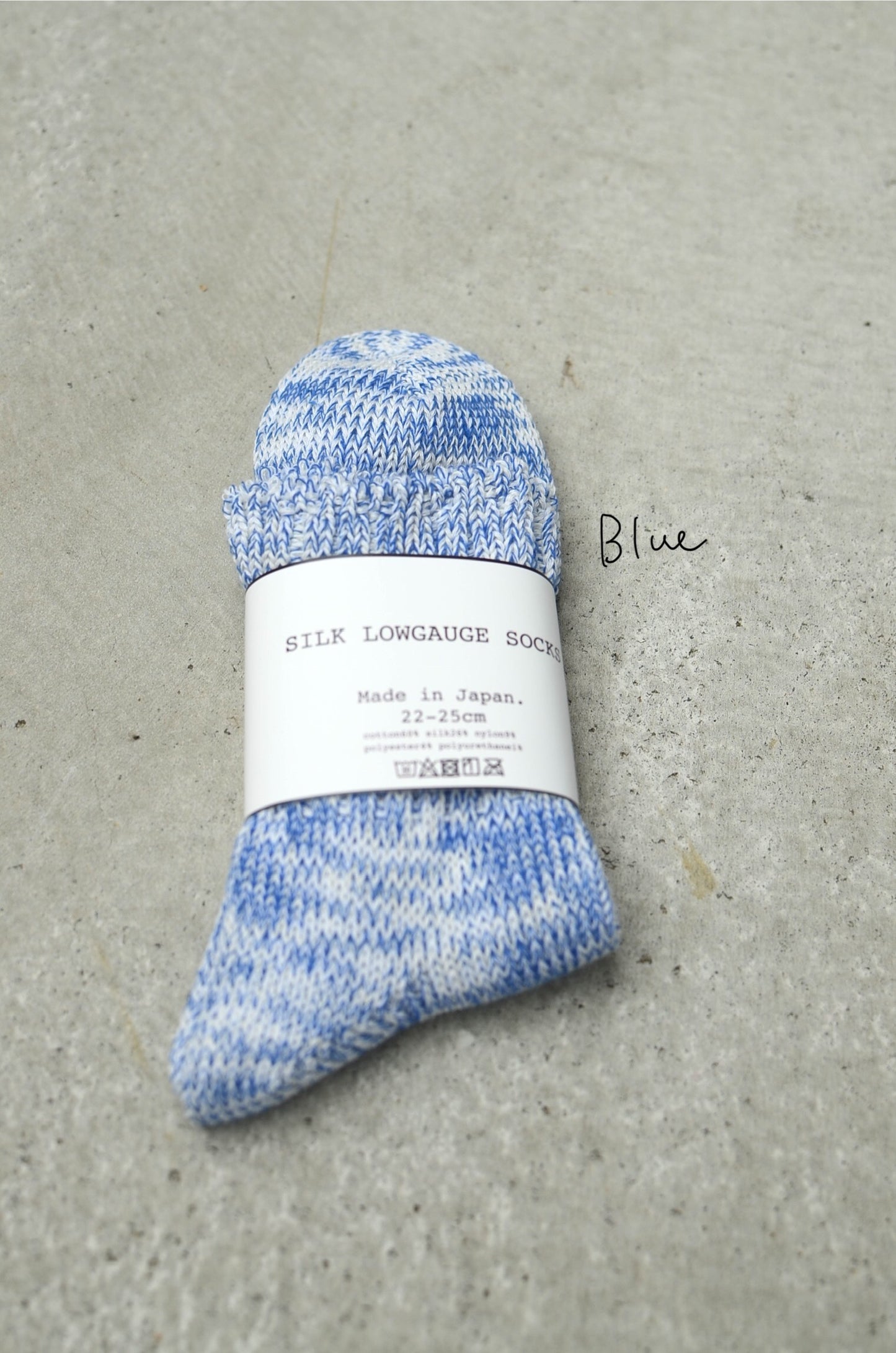 SILK LOWGAUGE SOCKS シルクローゲージソックス