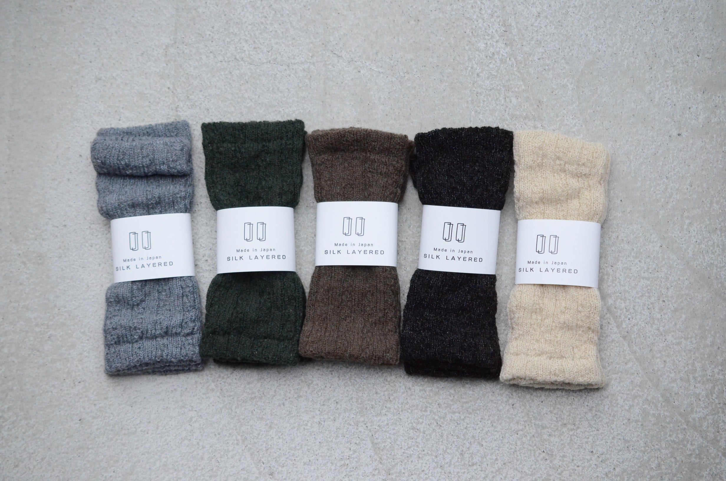 SILK LAYERED short warmer<3111TA>