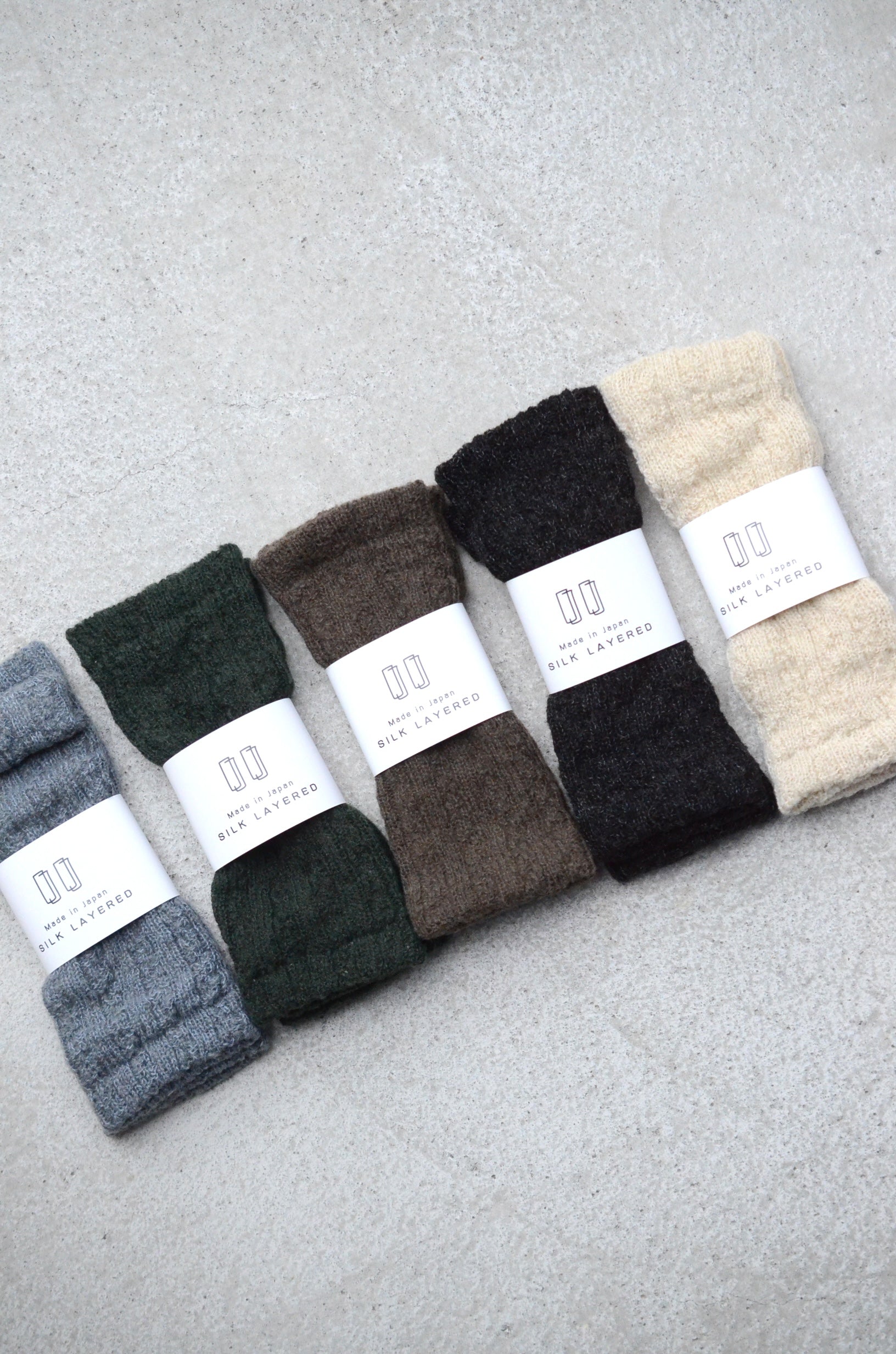 SILK LAYERED short warmer<3111TA>