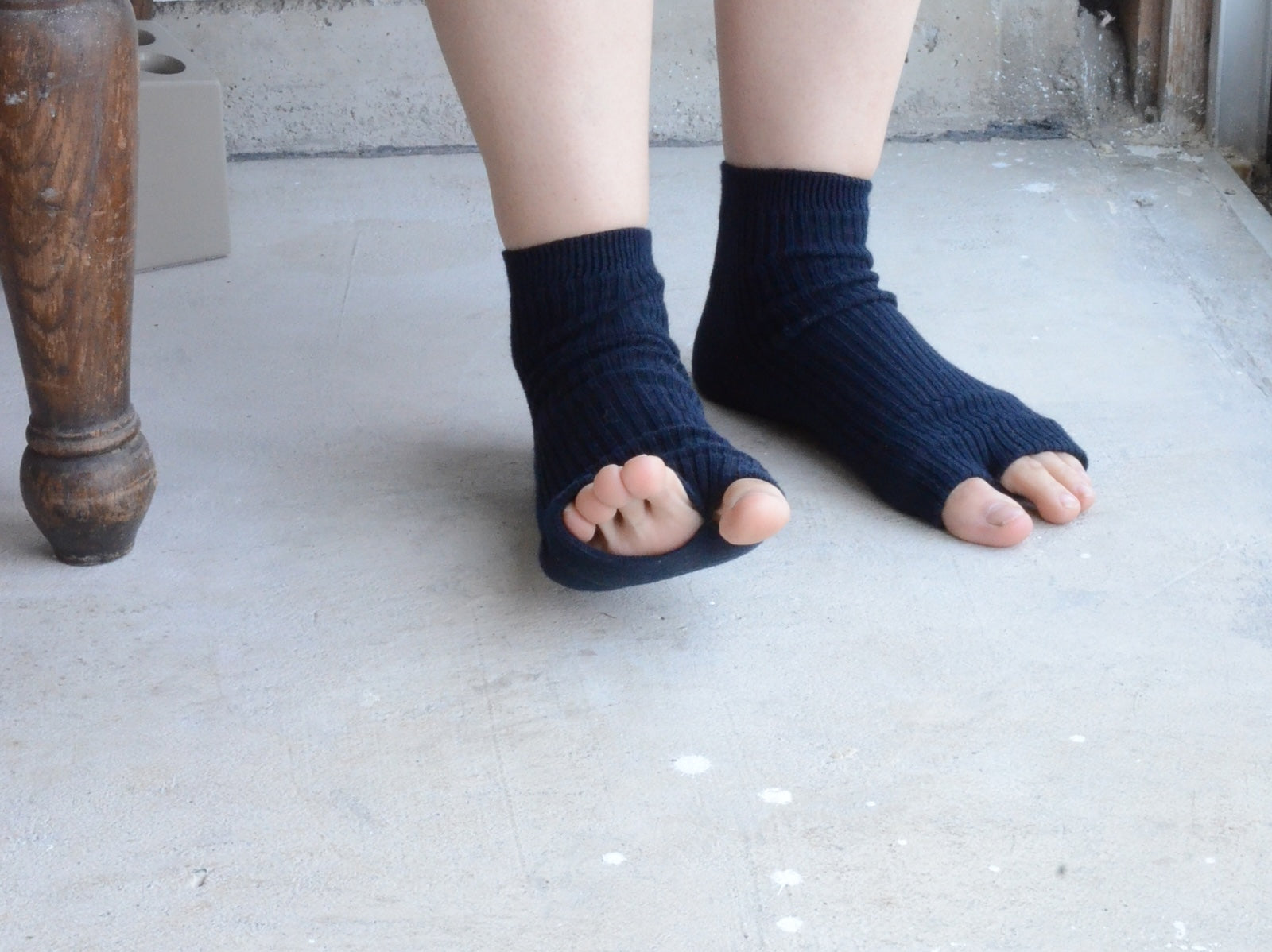 オープントゥ足袋ソックス