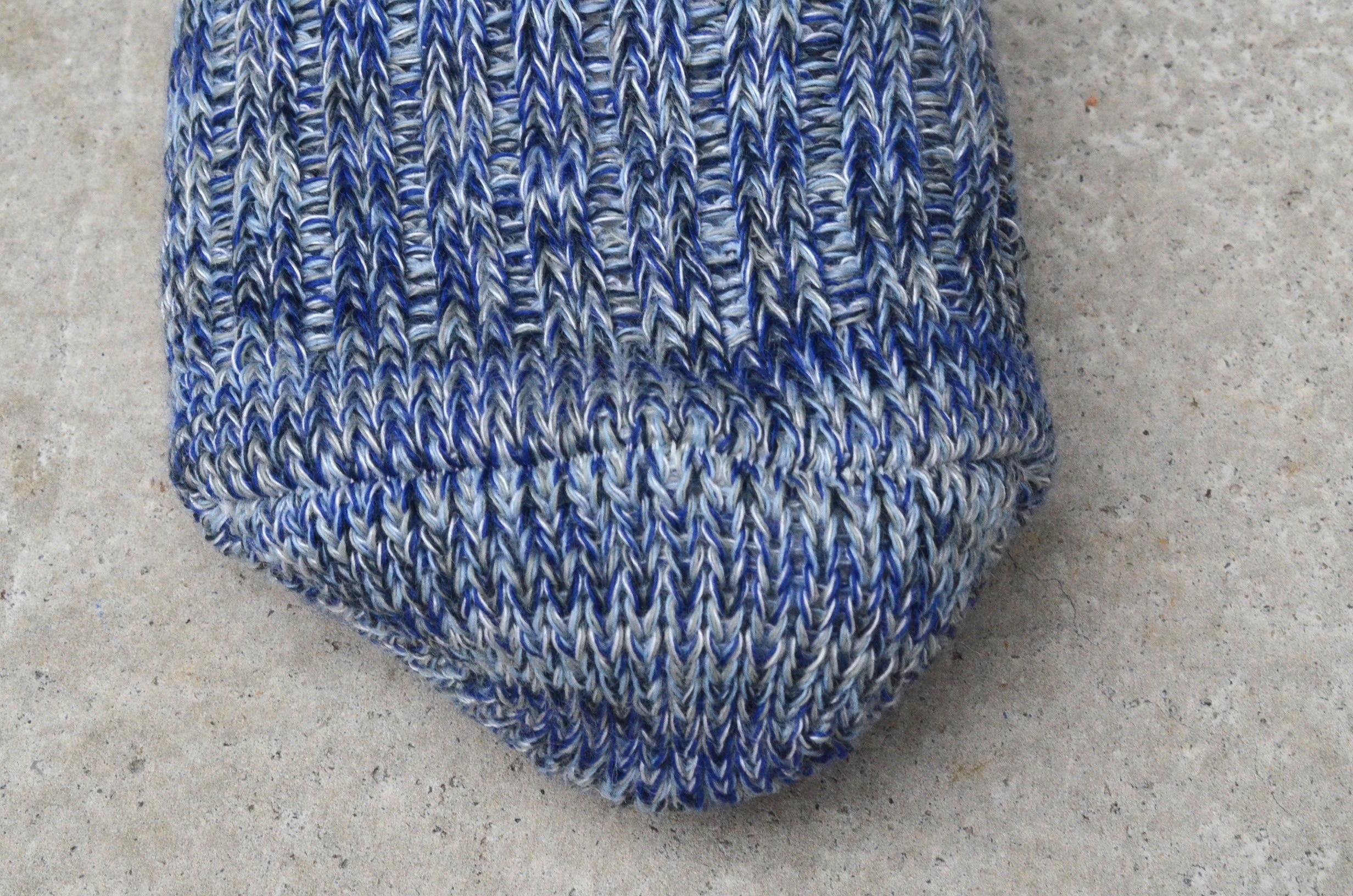 肌側シルクの二重ソックス  SILK LAYERED SOCKS