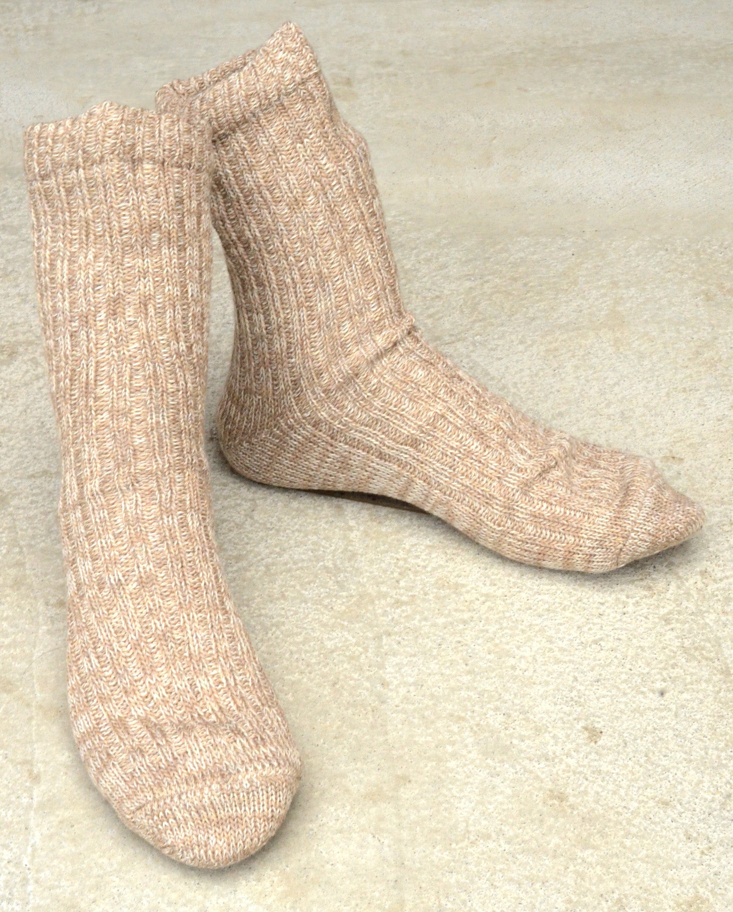 肌側シルクの二重ソックス  SILK LAYERED SOCKS