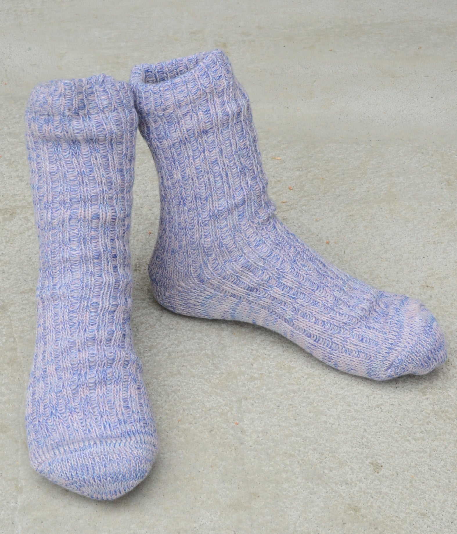 肌側シルクの二重ソックス  SILK LAYERED SOCKS