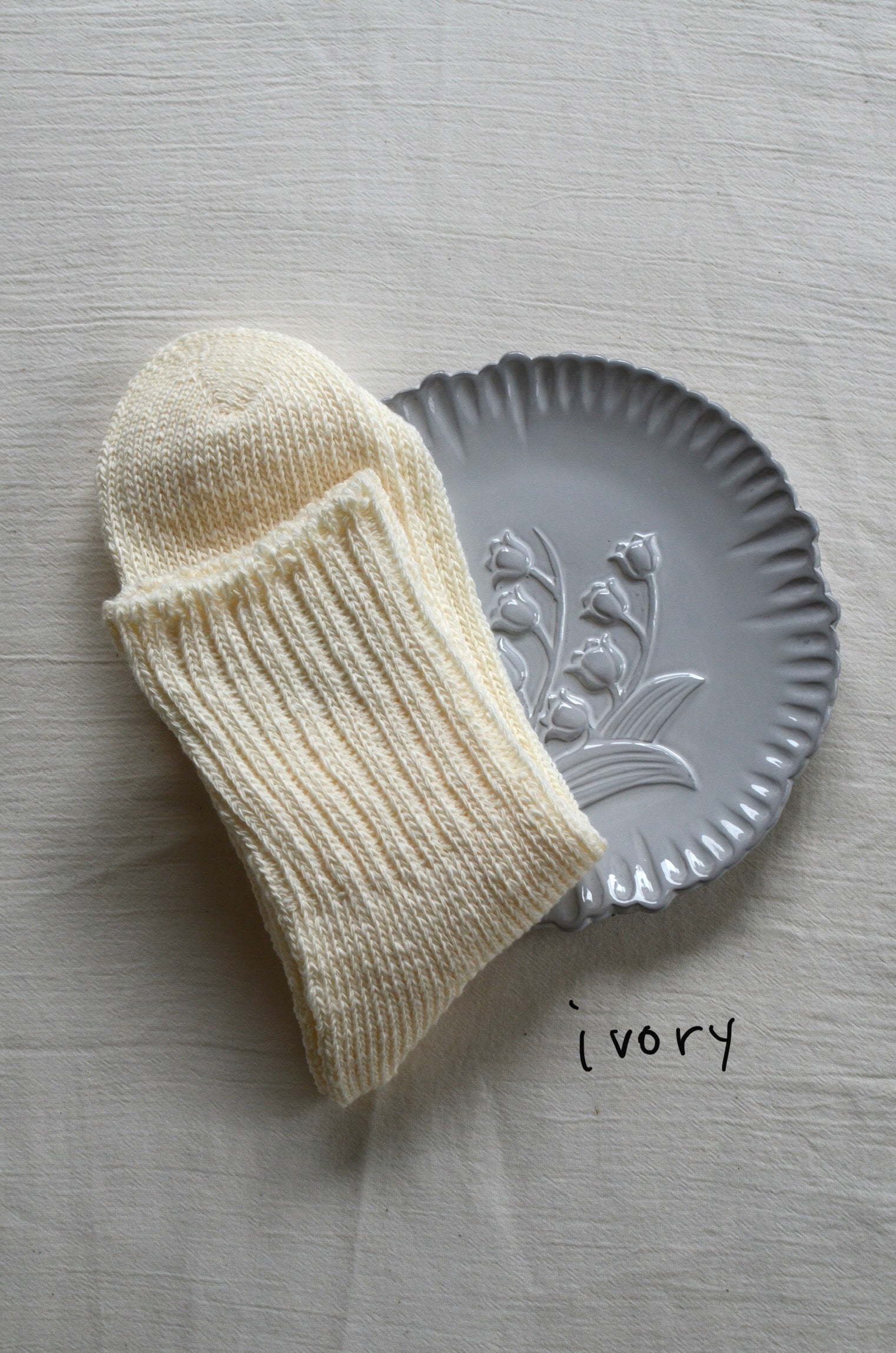 'EVERYDAY SOCKS' 爽やかローゲージソックス